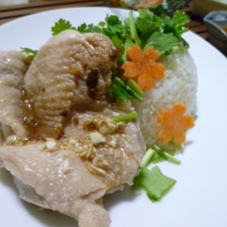 タイの鶏のせご飯　カオマン ガイ